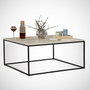 Hanah Home Mesa de Centro Poly - Oak